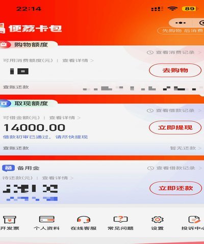 羊小咩临时额度
