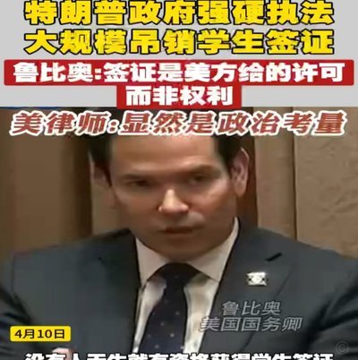 美政府为何取消巴西官员签证？